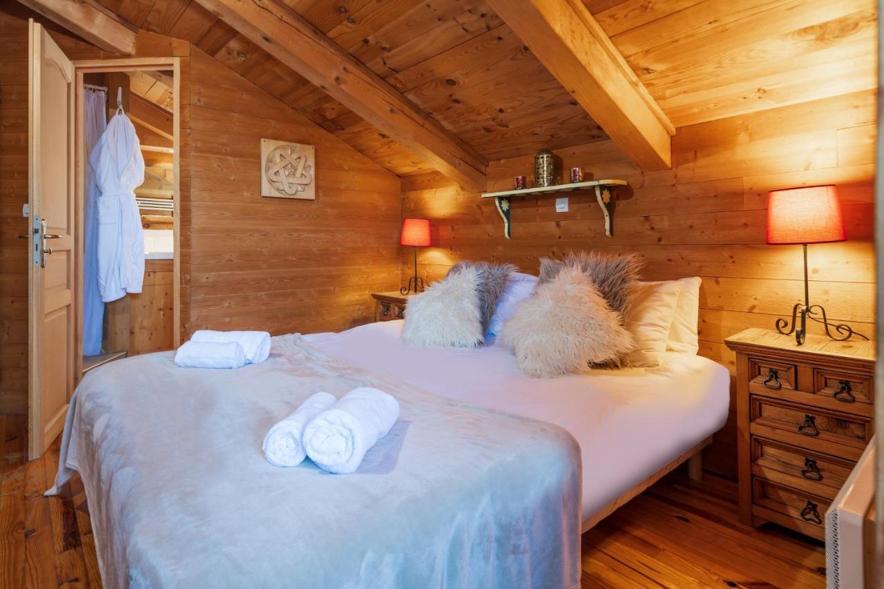 Chalet Cote Coeur, La Tania, With Outdoor Hot Tub And 7 Ensuite Rooms Eksteriør bilde